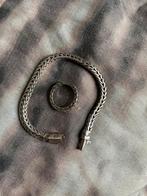 Buddha To Buddha Armband en Ring, Ophalen of Verzenden, Zo goed als nieuw, Zilver