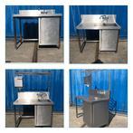 Complete Buitenkeuken spoel/werktafel unit ( 4 stuks ), Ophalen, Gebruikt, Gas