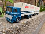 Tekno Scania 141 Disko transport., Hobby en Vrije tijd, Modelauto's | 1:50, Ophalen of Verzenden, Gebruikt, Bus of Vrachtwagen