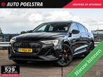 Audi e-tron Sportback 55 quattro S edition 95 kWh Panoramada, Auto's, Automaat, Zwart, 95 kWh, 43 €/maand