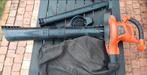 Bladblazer / Zuiger - Black+Decker GW3030, Tuin en Terras, Bladblazers, Ophalen, Gebruikt, Handgedragen, Met opvangzak