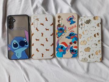4 hoesjes samsung galaxy A34 beschikbaar voor biedingen