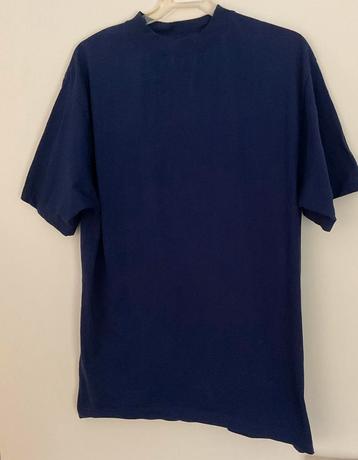 T-shirt heren maat L blauw beschikbaar voor biedingen