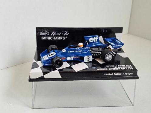 Tyrrell Ford 007, Jody Scheckter # 3, Winner GP Sweden 1974., Hobby en Vrije tijd, Modelauto's | 1:43, Zo goed als nieuw, Auto