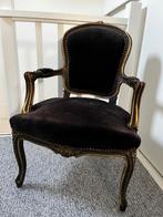 Antieke stoel, Huis en Inrichting, Stoelen, Ophalen, Hout, Gebruikt, Zwart