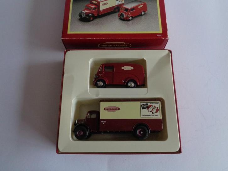 Oude Corgi Britisch Railways Transport 50s & 60s Set in Box, Hobby en Vrije tijd, Modelauto's | 1:43, Zo goed als nieuw, Auto