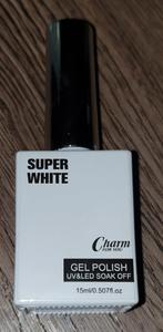 Super White Gel Polish - UV/LED Soak Off, Sieraden, Tassen en Uiterlijk, Uiterlijk | Cosmetica en Make-up, Ophalen of Verzenden