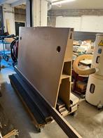 Platenkar  2 meter 2 stuks, Doe-het-zelf en Verbouw, Transportwagens, 100 liter of meer, Ophalen of Verzenden, Zo goed als nieuw