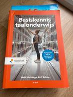 Basiskennis taalonderwijs - Henk Huizenga, Boeken, Ophalen of Verzenden, Alpha, Zo goed als nieuw, HBO