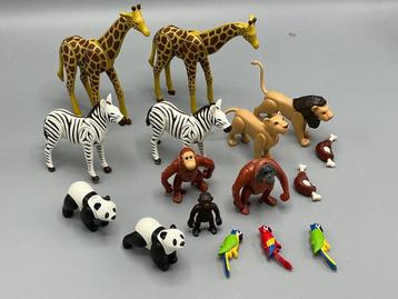 Playmobil 14 wilde dieren beschikbaar voor biedingen