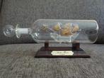 Schip in glazen fles, Santa Maria, vintage, Hobby en Vrije tijd, Modelbouw | Boten en Schepen, Ophalen of Verzenden, Zo goed als nieuw