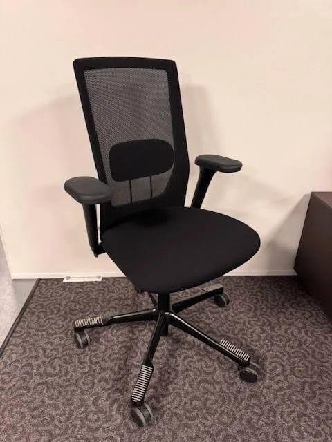 Håg Futu Mesh Bureaustoel Zwart, Huis en Inrichting, Bureaustoelen, Nieuw, Zwart, Ergonomisch, Ophalen