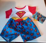 Build Bear kleding Superman pakje beer knuffel, Ophalen of Verzenden, Zo goed als nieuw, Beer