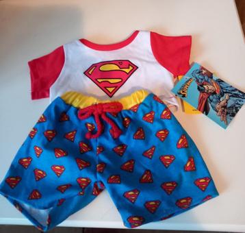 Build Bear kleding Superman pakje beer knuffel beschikbaar voor biedingen