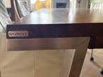 Eettafel de Seven van Bert Plantagie notenhout 260 x 100, Ophalen, 200 cm of meer, 50 tot 100 cm, Zo goed als nieuw