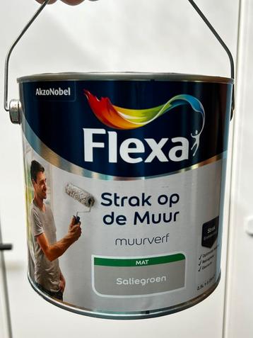 Flexa muurverf saliegroen en woudgroen - gratis! beschikbaar voor biedingen