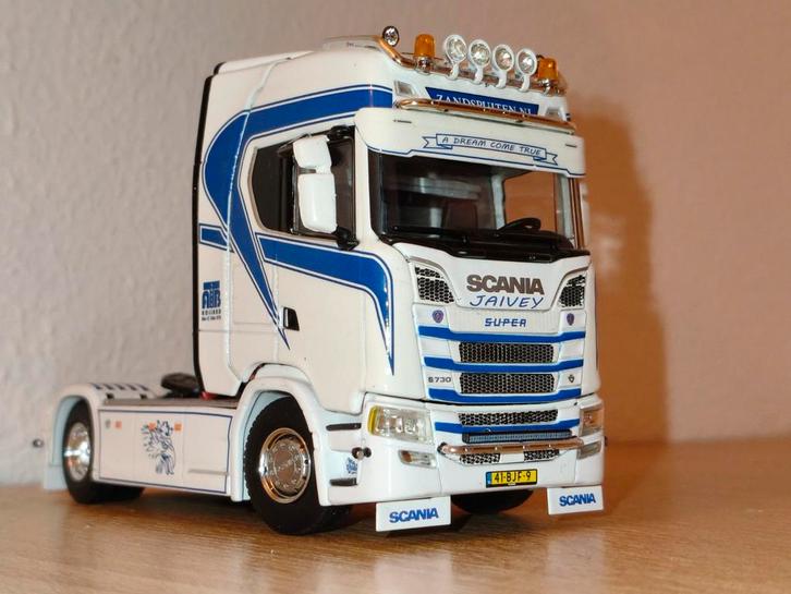 Wsi Scania Arend Bos, Hobby en Vrije tijd, Modelauto's | 1:50, Zo goed als nieuw, Bus of Vrachtwagen, Wsi, Ophalen of Verzenden