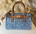 Guess Denim Handtas, Ophalen of Verzenden, Zo goed als nieuw, Blauw, Handtas