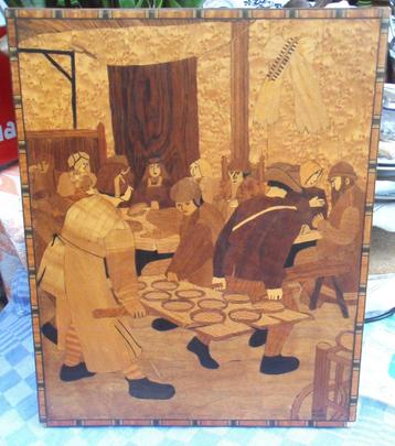wandbord/ decoratie / bruiloft van Bruegel beschikbaar voor biedingen