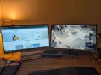 HP 24f monitors (2 stuks), Ophalen, Hp, IPS, Full HD