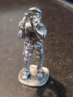 Beeldje Timmerman - hamer & spijker - Tin, Ophalen of Verzenden, Zo goed als nieuw