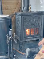 Gietijzeren houtkachel, Huis en Inrichting, Kachels, Ophalen of Verzenden, Gebruikt, Hout, Houtkachel
