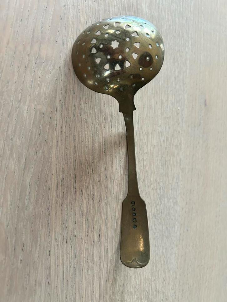 Antieke Suikerstrooilepel, Antiek en Kunst, Antiek | Bestek, Ophalen of Verzenden