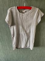 HEMA STRIPED MEISJE TSHIRT, MAAT; 134/140, Kinderen en Baby's, Kinderkleding | Maat 134, Meisje, Ophalen of Verzenden, Zo goed als nieuw