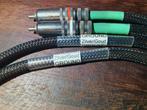 Cordewener goud/zilver rca. Interlink (tulp) 100 cm, Ophalen of Verzenden, Zo goed als nieuw, Minder dan 2 meter, Interlink-kabel