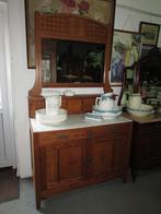 antieke grenen commode baby commode wit marmer blad 325.00, Ophalen, 100 tot 150 cm, 200 cm of meer, Zo goed als nieuw