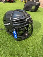 Bauer IJshockey Helm – Maat S + Face Cage & Beschermhoes, Ophalen of Verzenden, Zo goed als nieuw, Bescherming