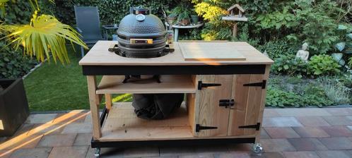 Barbecue meubel incl. Grill Guru, Tuin en Terras, Houtskoolbarbecues, Ophalen