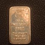 Zilveren baar 50g - 999.0 fijn zilver, Postzegels en Munten, Edelmetalen en Baren, Ophalen of Verzenden, Zilver