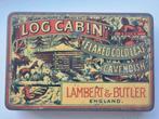 Log Cabin Lambert & Butler Cigarettes blik England, Ophalen of Verzenden, Gebruikt, Overige