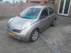 Nissan Micra 1.2 59KW 5DR AUT 2003 Grijs, 15 km/l, 4 cilinders, Origineel Nederlands, 39 €/maand