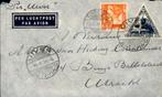 Nederlands Indië - Uiver - Tjibeber - 1934, Postzegels en Munten, Envelop, Ophalen of Verzenden