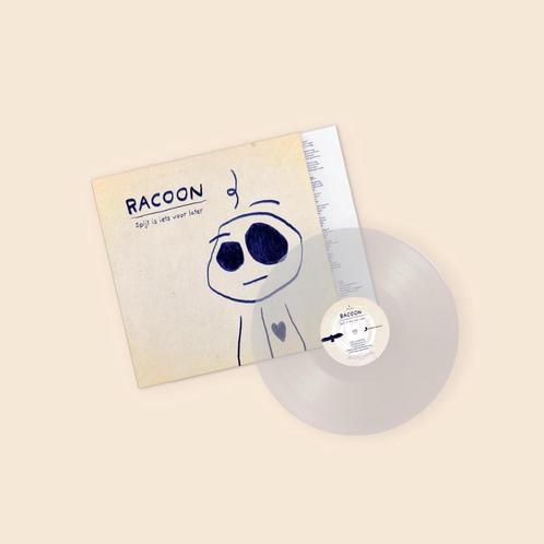Vinyl LP Racoon Spijt Is Iets Voor Later CLEAR Vinyl NIEUW, Cd's en Dvd's, Vinyl | Pop, Nieuw in verpakking, 2000 tot heden, 12 inch