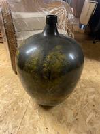 Decoratieve vaas groot voor palm natuurtakken, Gebruikt, 50 tot 75 cm, Zwart, Ophalen
