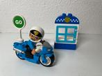 Duplo 10900 Politiemotor, Ophalen of Verzenden, Zo goed als nieuw, Complete set, Duplo