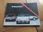 instructieboek Volvo 480 ES 1987, zeer mooi, Ophalen of Verzenden