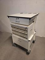 Medicijnkar / medicijn wagen 15 kleine lades, Ophalen, Gebruikt
