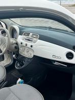 Fiat 500 1.2 AUT 2010 Wit, Auto's, 4 cilinders, Leder en Stof, Wit, Origineel Nederlands