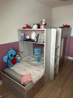 Hoogslaper met 2 bedden, Ophalen, 85 tot 100 cm, Zo goed als nieuw, 180 cm of meer