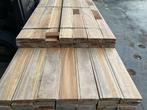 Hardhout-Timborana–planken–terrasdelen-schutting-dekdelen, Ophalen, Planken, Zo goed als nieuw, Hardhout