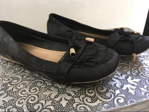 Lieve zwarte instap schoen ballerina , maatje 37, Kinderen en Baby's, Kinderkleding | Schoenen en Sokken, Gebruikt, Schoenen, Meisje