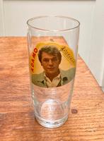 Oud glas met afbeelding van Adamo, Verzamelen, Ophalen of Verzenden, Zo goed als nieuw, Bierglas