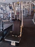 Technogym Hacksquat met 100 kg steekgewichten., Ophalen, Gebruikt, Krachtstation, Metaal