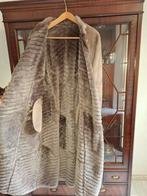 Leren Damesjas met Lamsvacht Maat 42, Kleding | Dames, Jassen | Zomer, Ophalen of Verzenden, Gedragen, Maat 42/44 (L), Bruin