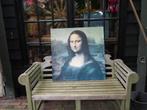 Grote Schilderij van de Mona Lisa, Huis en Inrichting, Ophalen, Gebruikt, Schilderij, 75 tot 100 cm
