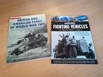 Fighting Vehicles ww1 ww2, British USA tanks WW2, Gelezen, Ophalen of Verzenden, Tweede Wereldoorlog, Landmacht